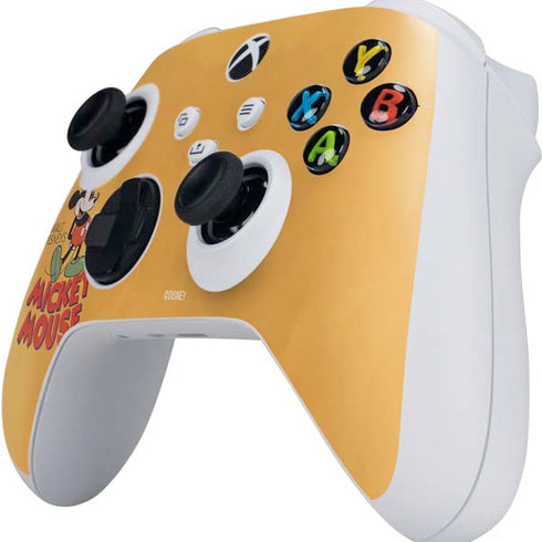 Disney Mickey Mouse Walt Disney Classic Character Xbox Series S Controller Skin